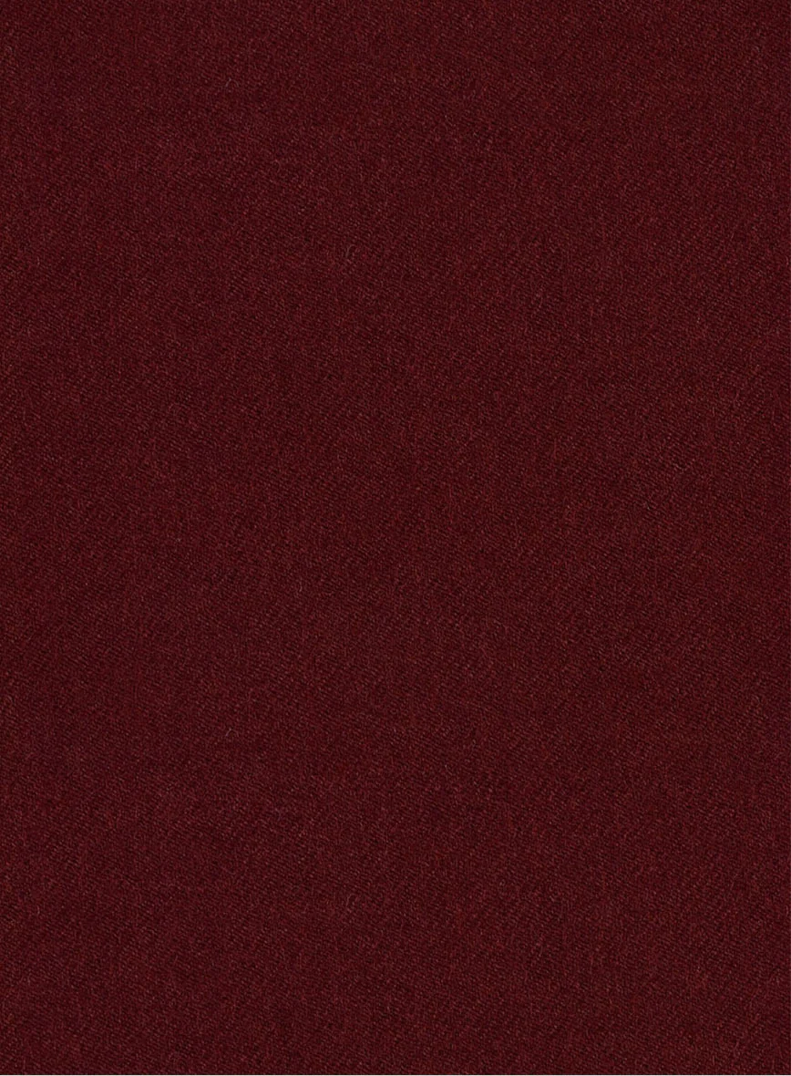 Women's Naples Dark Scarlet Tweed Pants - Image 2