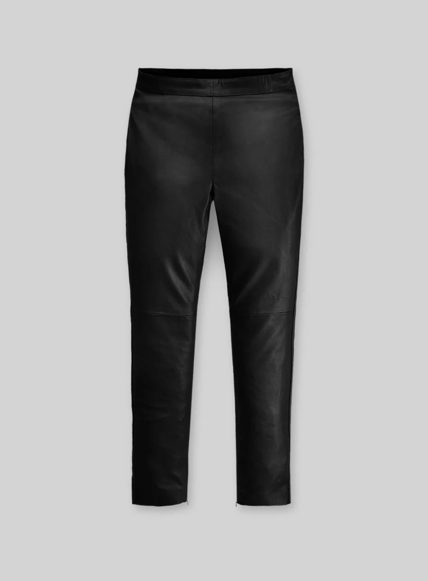 Women's Rebecca Romijn Leather Leggings