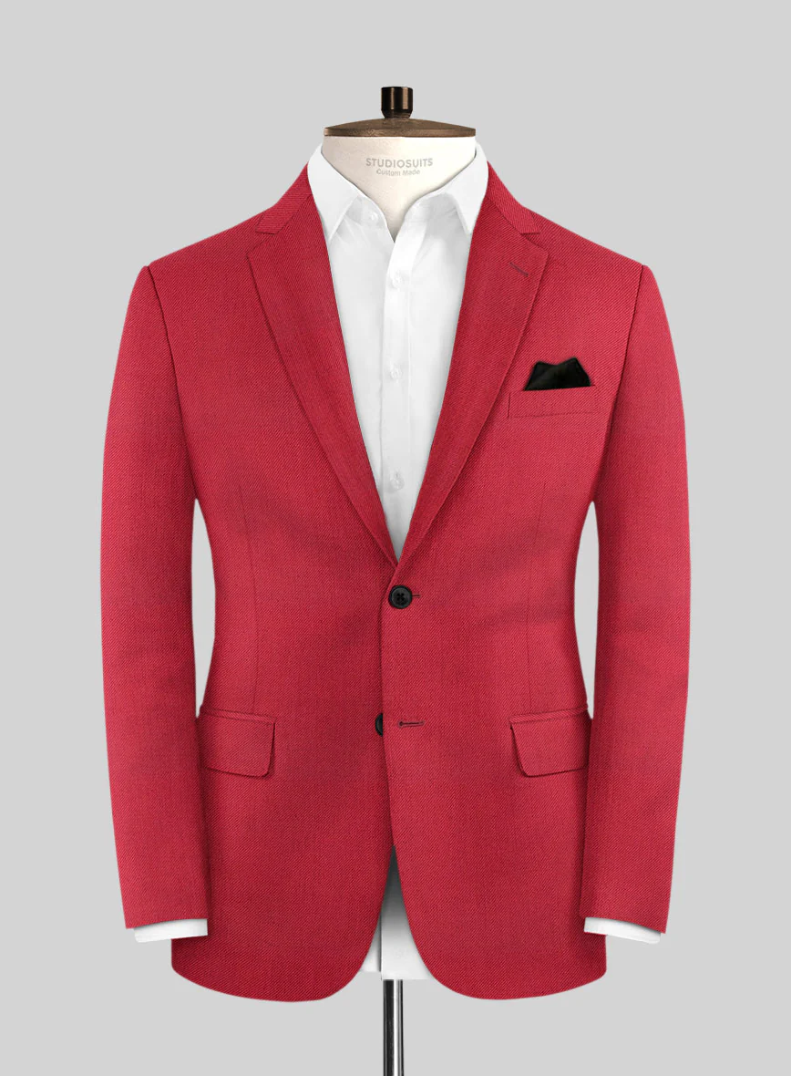 Wool Red Jacket