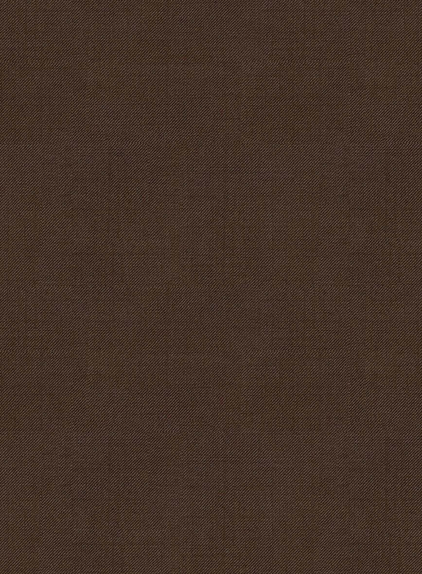 Worsted Brown Wool Jacket - Image 3