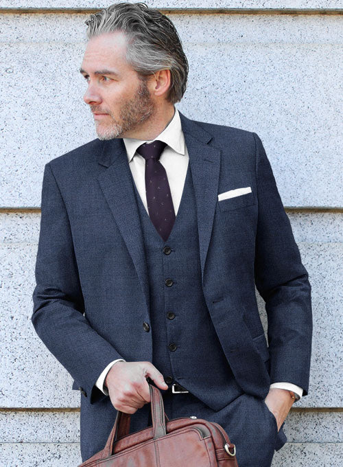 Lanificio Zegna Trofeo Rich Blue Wool Jacket